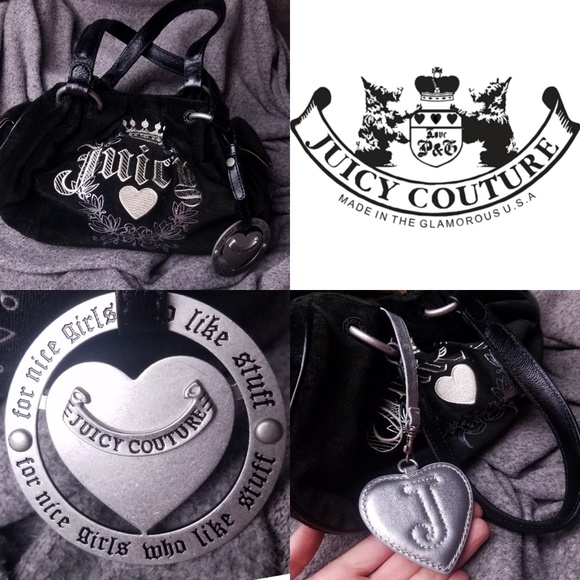 Vintage Juicy Couture Velour Duffle bag - Picture 1 of 7